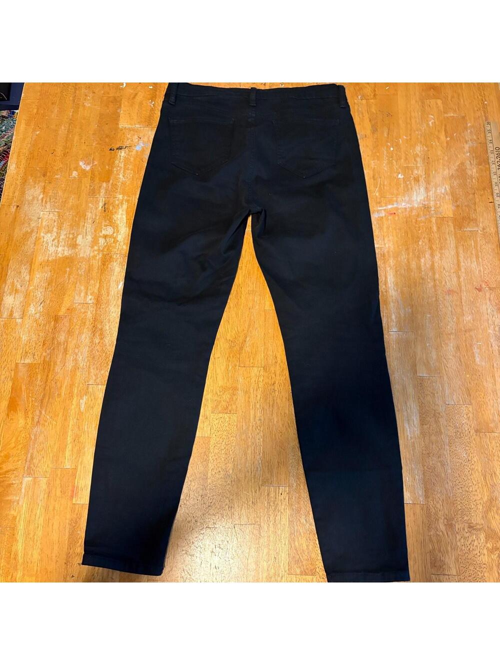 Black Skinny Stretch Jeans Minimalist Slim Fit Buffalo 8/29 Fits Like 31X28 - Picture 8 of 8